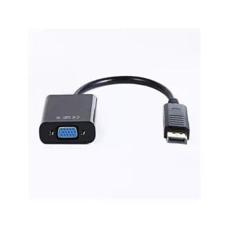 Gembird adaptér DisplayPort - VGA, M/F, black - Rozbalené Gembird adaptér DisplayPort - VGA, M/F, black - Rozbalené