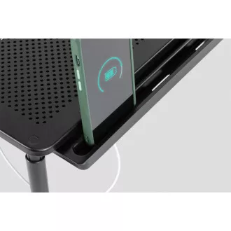 Allsop tříúrovňový nastavitelný stojan na monitor