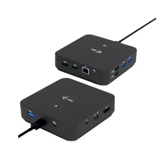 i-tec USB-C DP Dual HDMI Docking Station, Power Delivery 100W