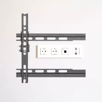 Držák Brateck KL32-22T pro TV 23"-43" 45kg Slim polohovatelný nástěnný