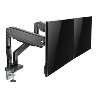 Držák monitoru Brateck LDT60-C024 dvě ramena vedle sebe mechanická pružina Heavy Duty
