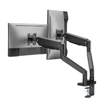 Držák monitoru Brateck LDT60-C024 dvě ramena vedle sebe mechanická pružina Heavy Duty