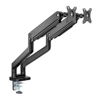 Držák monitoru Brateck LDT60-C024 dvě ramena vedle sebe mechanická pružina Heavy Duty