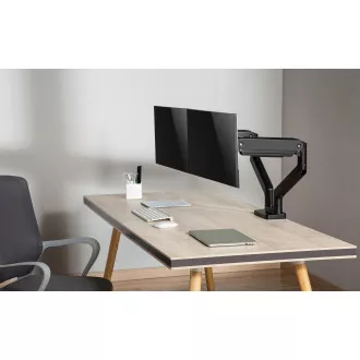 Držák monitoru Brateck LDT60-C024 dvě ramena vedle sebe mechanická pružina Heavy Duty
