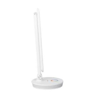 Platinet PDL400RGBW stolní LED lampa 12W stmívatelná, dotykové ovládání, USB port, bílá
