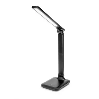 Platinet PDL194B stolní LED lampa Remus 5W stmívatelná, dotykové ovládání, USB port, černá Platinet PDL194B stolní LED lampa Remus 5W stmívatelná, dotykové ovládání, USB port, černá