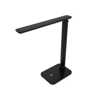 Platinet PDL6731B stolní LED lampa 5W stmívatelná, integrovaná baterie 6000mAh, USB port, černá