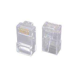 Konektor RJ45 CAT5E UTP 8p8c pro licnu 1ks
