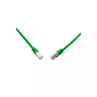 SOLARIX 10G patchkabel CAT6A SFTP LSOH 7m,zelený