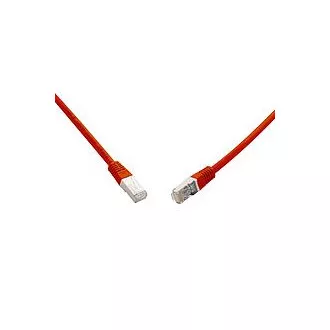 SOLARIX 10G patchkabel CAT6A SFTP LSOH 2m,červený