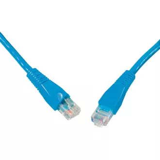 SOLARIX patch kabel CAT5E UTP PVC 0,5m modrý snag-proof SOLARIX patch kabel CAT5E UTP PVC 0,5m modrý snag-proof