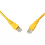 SOLARIX patch kabel CAT6 UTP PVC 1m žlutý snag proof