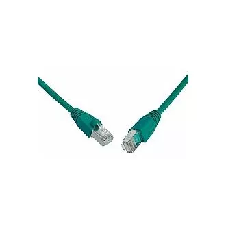 SOLARIX patch kabel CAT5E SFTP PVC 5m zelený snag-proof