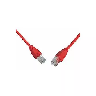 SOLARIX patch kabel CAT5E SFTP PVC 7m červený
