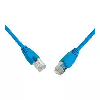 SOLARIX patch kabel CAT6 SFTP PVC 3m modrý snag-proof