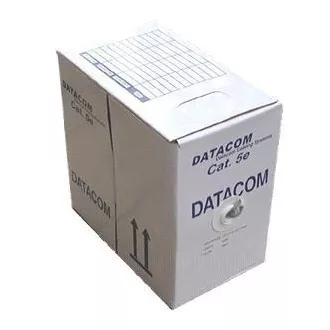 DATACOM FTP Cat5e kabel LSOH 305m (lanko) šedý
