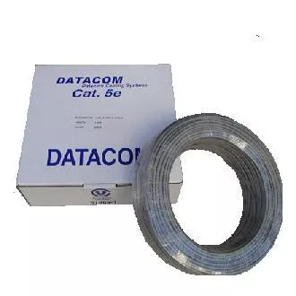 DATACOM UTP drát cat5e bal.100m šedý