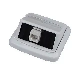 Jednozásuvka ABB TANGO 1xRJ45 Cat5e UTP bílá