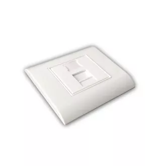 Modul.dat.zásuvka UTP CAT5E 1xRJ45 na i pod omítku