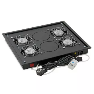 Vent.j. horní(spodní) 4x ventilátor 220V/92W Černá