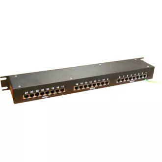 Přepěťová ochrana AXON MultiNET 24xRJ45 Rack