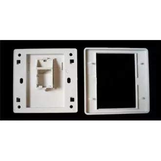 WALL plate SA s rámečkem pro 1keystone (80 x 80)