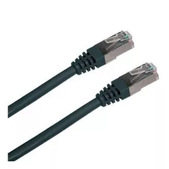 Patch cord FTP cat5e 2M černý