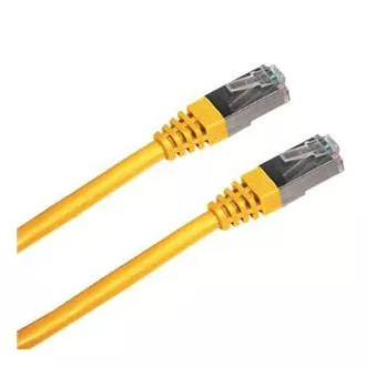 Patch cord FTP cat5e 2M žlutý