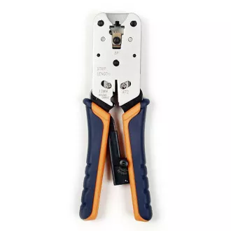 W-Star Krimpovací kleště RJ45 WS2182R s ráčnou přímé, ořezávač izolace W-Star Krimpovací kleště RJ45 WS2182R s ráčnou přímé, ořezávač izolace