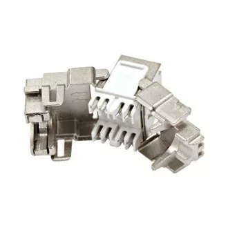 Keystone modul RJ45 stíněný, 10 Gb, třída Ea, 4PPoE