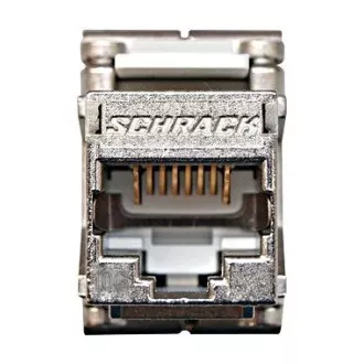Keystone modul RJ45 stíněný, 10 Gb, třída Ea, 4PPoE