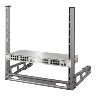 MikroTik RMK-2x10/19 - 10" Sada pro montáž 2x CSS318-16G-2S+IN do 1U 19" Racku