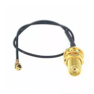 Pigtail u.Fl (IPEX)-SMA female pigtail kabel, 15cm