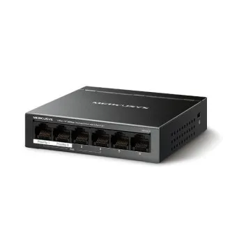 Mercusys MS106LP 6xFE desktop switch 4xPoE+ Mercusys MS106LP 6xFE desktop switch 4xPoE+