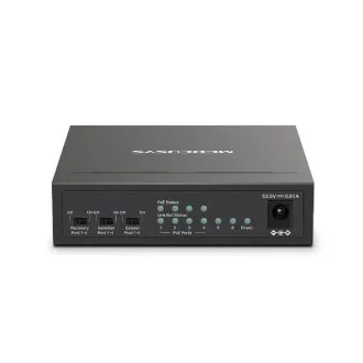 Mercusys MS106LP 6xFE desktop switch 4xPoE+ Mercusys MS106LP 6xFE desktop switch 4xPoE+