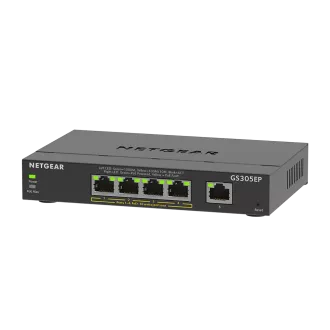 NETGEAR 5PT GE PLUS SWCH W/ POE+