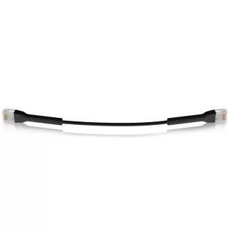 Ubiquiti Ethernet Patch Kabel, 0,22m, Cat6, černý