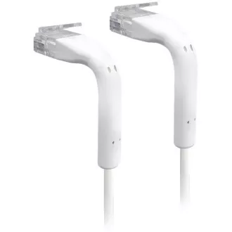 Ubiquiti Ethernet Patch Kabel, 0,22m, Cat6, bílý, 50pack