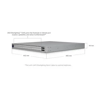 Ubiquiti USW-Pro-XG-48, UniFi Pro XG 48 - Rozbalené