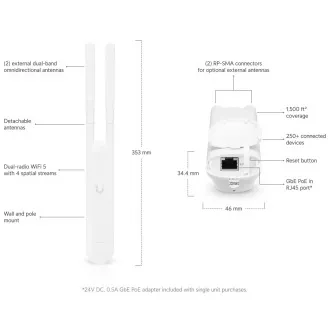 Ubiquiti UniFi AP, AC Mesh Ubiquiti UniFi AP, AC Mesh