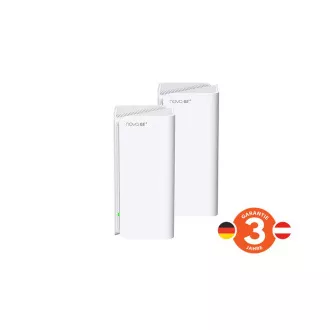 Tenda Nova MX21 Pro (2-pack) WiFi6E AXE5700 Mesh Gigabit system, 6x GLAN/GWAN, WPA3, VPN, CZ app