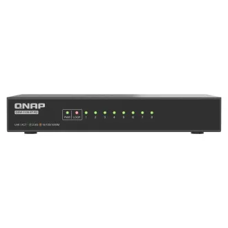 QNAP switch QSW-1108-8T-R2 (8x 2,5GbE port, pasivní chlazení, podpora 100M/ 1G/ 2,5G)