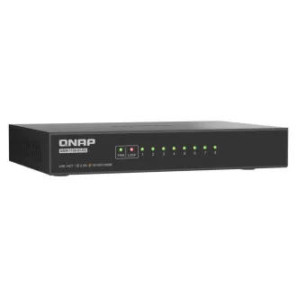 QNAP switch QSW-1108-8T-R2 (8x 2,5GbE port, pasivní chlazení, podpora 100M/ 1G/ 2,5G)