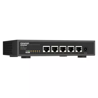 QNAP switch QSW-3205-5T (5x 10GbE port, pasiv. chlazení, podpora 100M/ 1G/ 2,5G / 5G a 10G)