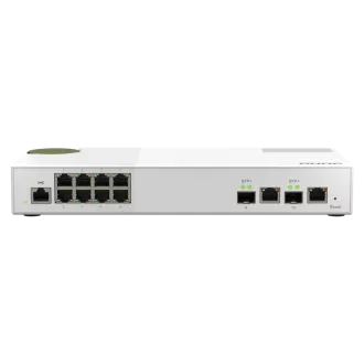 QNAP řízený switch QSW-M2108-2C (8x 2,5GbE RJ45 a 2x kombinované 10GbE SFP+ / RJ-45)