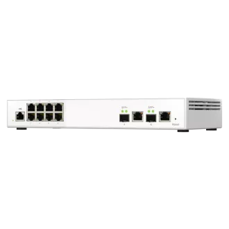 QNAP řízený switch QSW-M2108-2C (8x 2,5GbE RJ45 a 2x kombinované 10GbE SFP+ / RJ-45)