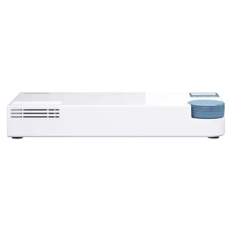 QNAP řízený switch QSW-M408-2C (12portů: 8x Gigabit port + 4x 10G SFP+ /2x 10GbE kombo porty)