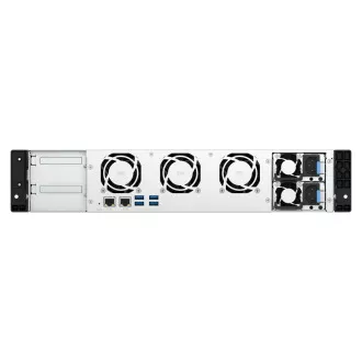 QNAP TS-855eU-RP-8G (8core 2,8GHz, 8GB RAM, 8x SATA, 2x 2,5GbE, 2x M.2 NVMe, 2x PCIe, malá hloubka)