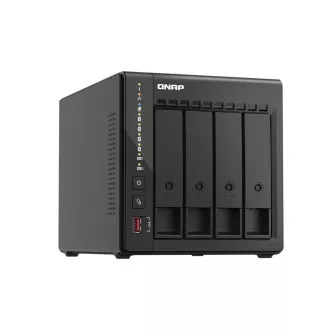 QNAP NVR QVP-41C (4core 2,6GHz, 8GB RAM, 4xSATA, 2x2,5GbE, 2xM.2 slot, 2xHDMI, kamery: 8 (max 24)