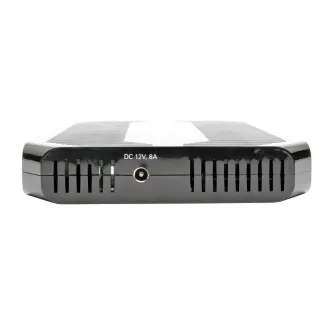 USB nabíjecí stanice s úložným prostorem, výstup 10x 12V, 8A, 96W, napájecí kabel Schuko